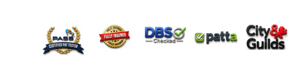 PASS Certified PAT Tester, Fully Insured, DBS Checked, PATTA Member, City & Guilds Certified
